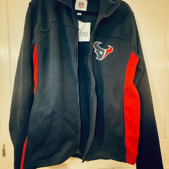 NFL Men's Houston Texans Knit Jacket Size Large NWT - Picture 9 of 14